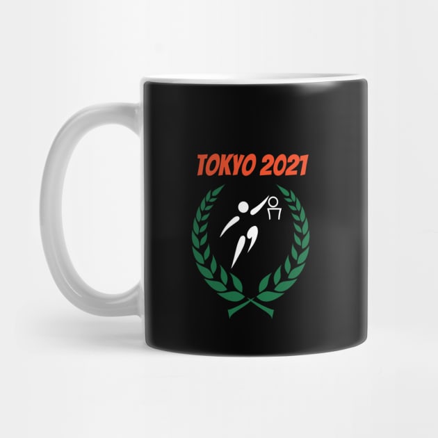 Basketball Tokyo 2021 Olympics by Slick T's